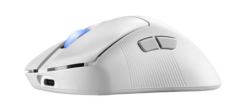 ASUS ROG KERIS II Wireless ACE AimPoint White Gaming Mouse (90MP03N0-BMUA10)