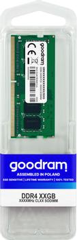 GOODRAM Memory Module 4 Gb 1 X 4 Gb  (GR3200S464L22S/4G)