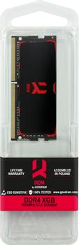 GOODRAM Memory Module 8 Gb 1 X 8 Gb (IR-2666S464L16S/8G)