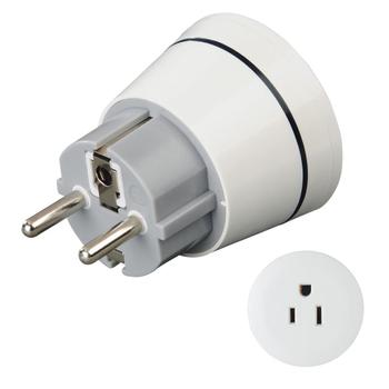 HAMA 1 Power Plug Adapter White (223451)
