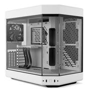 HYTE Y60 Dual Chamber Mid Tower (vit) Fläktar: 3x120mm topp, 1x120 mm bak, E-ATX, ATX, mATX, mITX