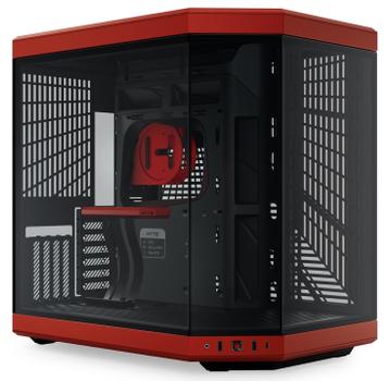 HYTE Y70 Midi Tower Röd, Svart (CS-HYTE-Y70-BR)