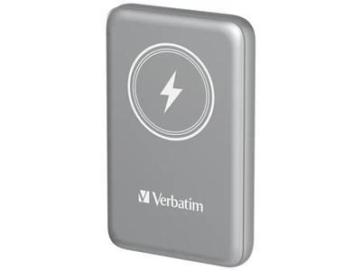 VERBATIM Charge´n´Go Magnetic Wireless Power Bank 10000 Grey (32249)