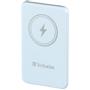 VERBATIM Charge´n´Go Magnetic Wireless Power Bank 5000 Blue