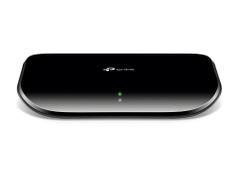 TP-LINK TL-SG1005D 5-Port Gigabit Desktop Switch - Switch - 5 Anschlüsse Der TL-SG1005D verfügt über fünf 10/100/1000-Mbps-Ports und erhöht Ihre Netzwerkkapazität erheblich, sodass Sie große Dateien s
