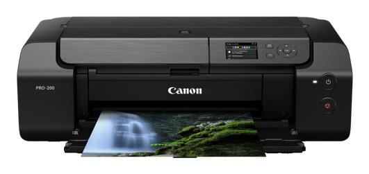 CANON ImagePROGRAF PRO-200 A3+ 4.800 (horizontal) x 2.400 (vertical) dpi 8 colours = Y/ M/ C/ PC/ PM/ Gy/ LGy/ BK 1 Min. 30 Sec USB WLAN IN (4280C009)