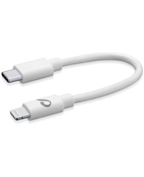 CELLULAR LINE Usb Cable 15Cm Usb-C To Apple White For lading av light / ype c enheter (USBDATAC2LMFI15CMW)