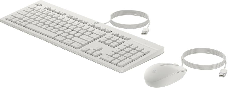 HP 225 Wired Mouse And Keyboard  (86J24AA#ABB)