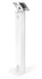 COMPULOCKS Universal Tablet Cling Brandable Floor Stand - Ställ - för surfplatta - låsbar - stål - vit - skärmstorlek: upp till 13 tum - monteringsgränssnitt: 100 x 100 mm - golvstående (140WUCLGVWMW)