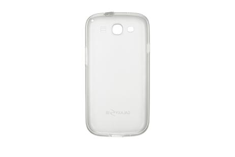 Samsung EFC-1G6W - Beskyttende deksel for mobiltelefon - hvit - for Galaxy S III (EFC-1G6WWECSTD)