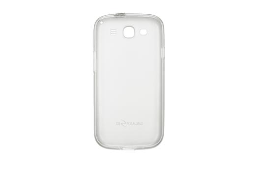 Samsung EFC-1G6W - Beskyttende deksel for mobiltelefon - hvit - for Galaxy S III (EFC-1G6WWECSTD)