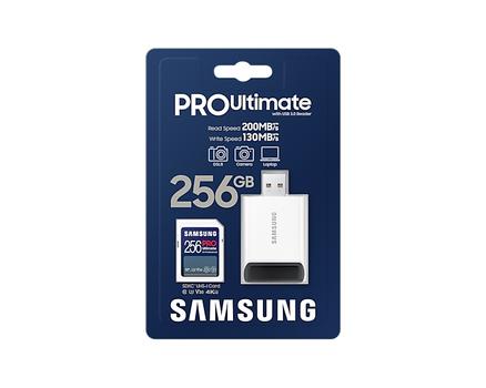 SAMSUNG Memory Card 256 Gb Sdxc Uhs-I (MB-SY256SB/WW)