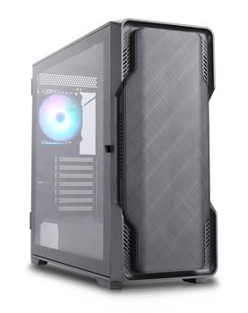 NANOXIA GehÃ¤use MIDI DS-9G ARGB black - USB-C - TG (DS-9G)