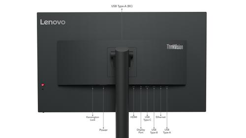 LENOVO T32P-30 31.5 4K UHD IPS 350CD/M 16:9 USB-C T/S/L/P MNTR (63D2GAT1EU)