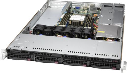 SUPERMICRO Server Barebone Rack (1U)  (CSE-815TQC4-R504WB3)
