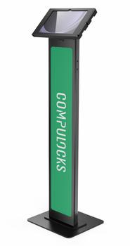 COMPULOCKS K/ GalaxyTabA9+ApexBrdblFloorStandBK (140B11GAPX9B)