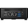 MSI Cubi 5 12M-005EU Intel Core i3-1215U 8GB 256GB SSD no HDD Integrated Graphics W11H Black 3Y (CUBI 5 12M-005EU)