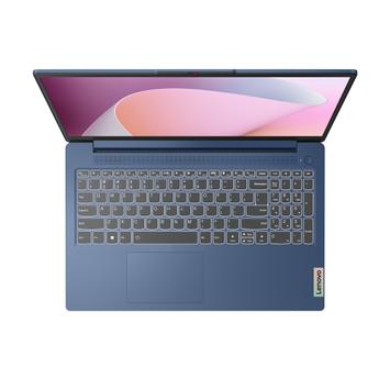 Lenovo IdeaPad Slim 3 15AMN8 AMD Ryzen™ 5 7520U Laptop 39,6 cm (15.6) Fuld HD 16 GB LPDDR5-SDRAM 512 GB SSD Wi-Fi 6 (802.11ax) Windows 11 Home Tysk Blå (82XQ00SGGE)