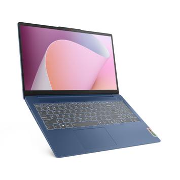 Lenovo IdeaPad Slim 3 15AMN8 AMD Ryzen™ 5 7520U Laptop 39,6 cm (15.6) Fuld HD 16 GB LPDDR5-SDRAM 512 GB SSD Wi-Fi 6 (802.11ax) Windows 11 Home Tysk Blå (82XQ00SGGE)