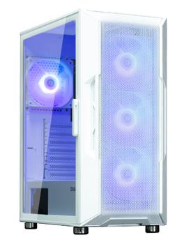 ZALMAN I3 Neo ARGB White ATX/Mid Tower, TG, 4 ARGB fans included (I3 Neo ARGB White)