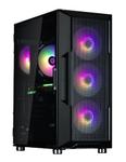 ZALMAN I3 Neo ARGB Black ATX/Mid Tower, TG, 4 ARGB fans included (I3 Neo ARGB Black)