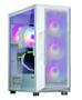 ZALMAN I3 Neo ARGB White ATX/Mid Tower, TG, 4 ARGB fans included (I3 Neo ARGB White)