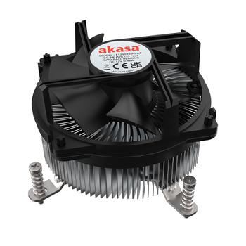 AKASA Extra Secure Copper Core CPU Kjøler LGA 1700, 500 - 3400 RPM, 19 - 36 dB(A) (AK-CC6608BP01)