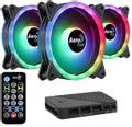 AEROCOOL Duo12Pro Kit 3Xfan 12Cm Argb 