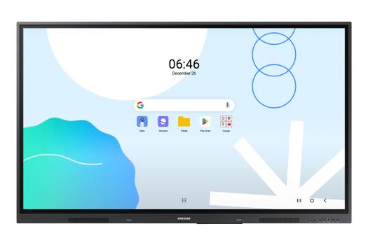 Samsung Interactive Display WA75D WAD Series - 75" LED-bakgrunnsbelyst LCD-skjerm - 4K - for utdanning / næringsliv (LH75WADWLGCXEN)