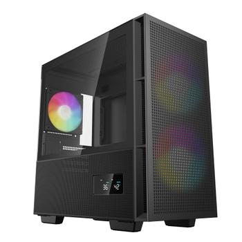 DEEPCOOL CH360 Digital Micro-ATX Case, Black (R-CH360-BKAPE3D-G-1)