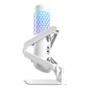 ASUS ROG CARNYX Professional Cardioid Condenser USB Gaming Microphone with RGB - Moonlight White (90YH03Z0-BAUA10)