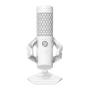 ASUS ROG CARNYX Professional Cardioid Condenser USB Gaming Microphone with RGB - Moonlight White (90YH03Z0-BAUA10)