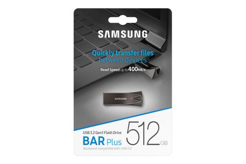 SAMSUNG BAR Plus Grey 512GB (MUF-512BE4/APC)