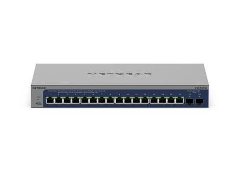 NETGEAR XS516TM Schakelaar Managed L2/L3/L4 Grijs (XS516TM-100EUS)