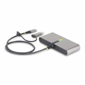 STARTECH USB-C TO 2-PORT USB 5GBPS TYPE A HUB GB ETHERNET RS232 SERIAL CABL (5G2A1SGBB-USB-C-HUB)