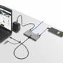 STARTECH USB-C TO 2-PORT USB 5GBPS TYPE A HUB GB ETHERNET RS232 SERIAL CABL (5G2A1SGBB-USB-C-HUB)