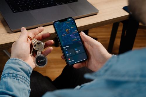 VERBATIM MYFC-01B My Finder Coin Bluetooth Item Finder 1 pack Black (32133)