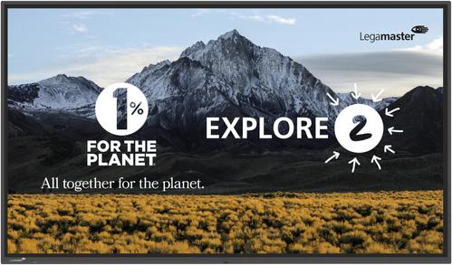 LEGAMASTER EXPLORE 2 touch monitor EXP-8610, 86" (7-806110-86-EU)