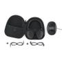 DELL Premier Wireless ANC Headset WL7024 - Headset - ohrumschließend - Bluetooth - kabellos, kabelgebunden - aktive Rauschunterdrückung - 3,5 mm Stecker, Adapter USB-A via Bluetooth,  Adapter USB-C via Blue (WL7024-DEMEA)