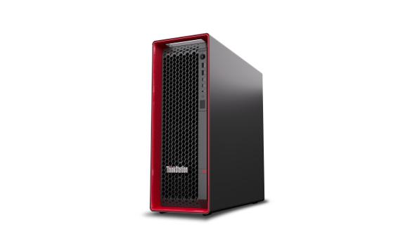 Lenovo ThinkStation P5 Intel® Xeon® W W3-2525 64 GB DDR5-SDRAM 1 TB SSD NVIDIA RTX 2000 Ada Windows 11 Pro for Workstations Tower Arbeitsstation Schwarz, Rot (30GA009DGE)