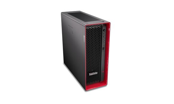 Lenovo ThinkStation P5 Intel® Xeon® W W3-2525 64 GB DDR5-SDRAM 1 TB SSD NVIDIA RTX 2000 Ada Windows 11 Pro for Workstations Tower Arbeitsstation Schwarz, Rot (30GA009DGE)