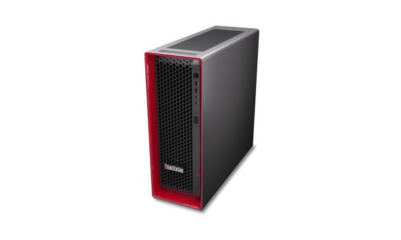 Lenovo ThinkStation P5 Intel® Xeon® W W3-2525 64 GB DDR5-SDRAM 1 TB SSD NVIDIA RTX 2000 Ada Windows 11 Pro for Workstations Tower Arbeitsstation Schwarz, Rot (30GA009DGE)