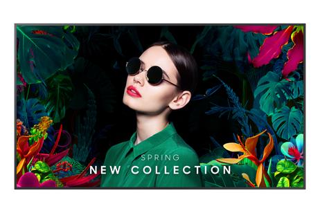 Samsung QM65C QMC Series - 65" LED-bakgrunnsbelyst LCD-skjerm - Crystal UHD - 4K - for intelligent skilting (LH65QMCEBGCXEN)