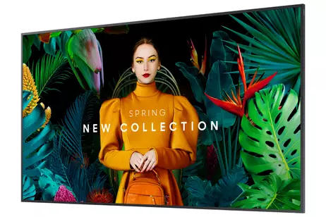 Samsung QB65C QBC Series - 65" LED-bakgrunnsbelyst LCD-skjerm - 4K - for intelligent skilting (LH65QBCEBGCXEN)