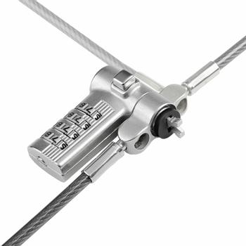 STARTECH 25-Pack Universal Laptop Lock 6.6ft 2m Serialized Security Cable Compatible With Noble Wedge/ Nano/ K-Slot (UNIVCS25-LAPTOP-LOCK)