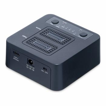 STARTECH 1:1 M.2 NVME DUPLICATOR - M.2 SSD CLONER AND DRIVE DOCK ACCS (M2-HDD-DUPLICATOR-N1)