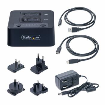 STARTECH 1:1 M.2 NVME DUPLICATOR - M.2 SSD CLONER AND DRIVE DOCK ACCS (M2-HDD-DUPLICATOR-N1)