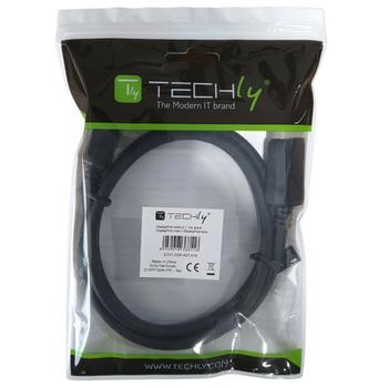 TECHLY Displayport Cable 1 M Black (ICOC-DSP-A21-010)