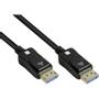 TECHLY Displayport Cable 1 M Black (ICOC-DSP-A21-010)
