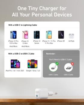 ANKER 511 Charger (Nano Pro) (A2346G21)